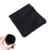 1pc Bag - Leather Coin Purse w/Metal Clips 8.5x9cm