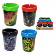 1pc Ashtray - Butt Bucket 4 Assorted Designs