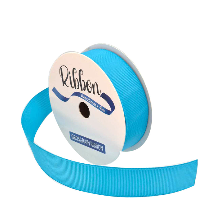 Ribbon Grosgrain 22mmx4m Turquoise