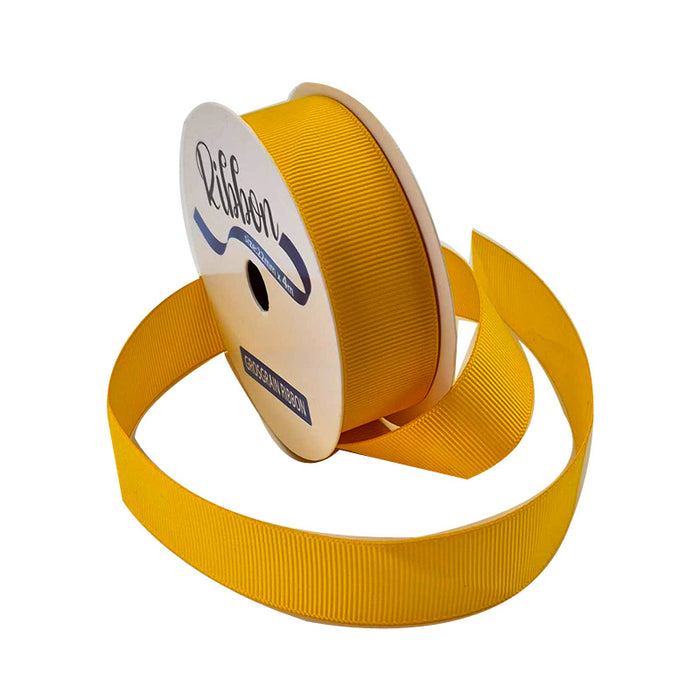 Ribbon Grosgrain 22mmx4m Gold