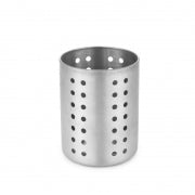 Cutlery Holder S/Steel 9.5X9.5X12CM