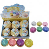 1pc TOY - SQUISHY BUN GLITTER PEARL 10cm