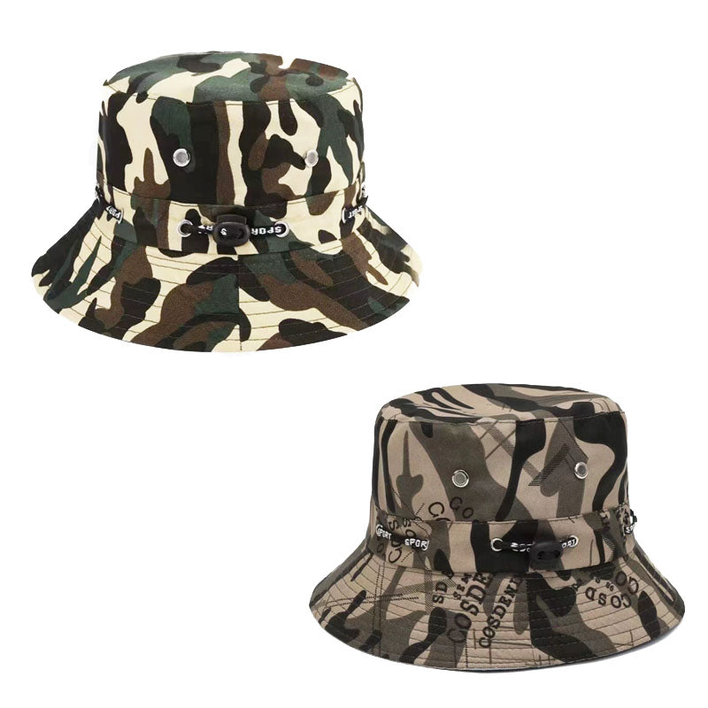 1pc Summer Bucket Fishing Hat Breathable Adult Size