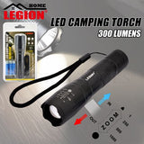 Aluminium LED Camping Torch 2.6cmx15cm(H)