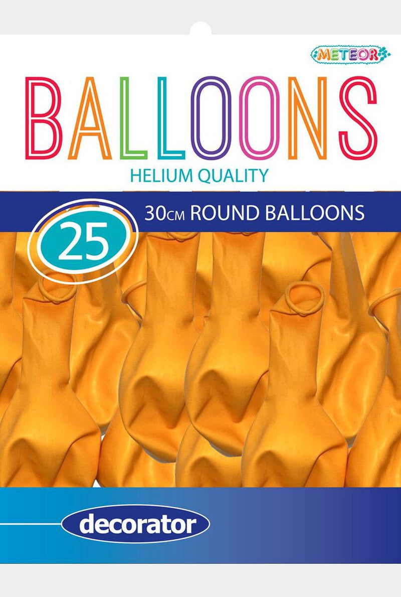 Mango - 25 x 30cm (12") Decorator Balloons