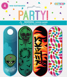 1pack 4pcs Mini Skateboards