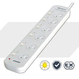 6 Outlet Individually Switched Powerboard