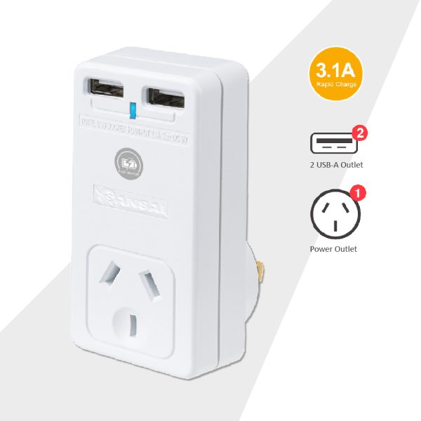 USB WALL Charger 3.1A