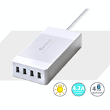 4-Ports USB Charging Station
