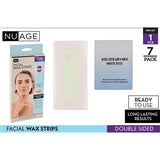 1pack 7Pce Wax Strips Small w/Aloe 14strips
