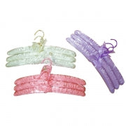CLOTHES HANGER - 3PCE SATIN ADULT SIZE