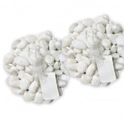 1 pack VASE DECO - STONES CRYSTAL WHITE 1KG 2-3CM