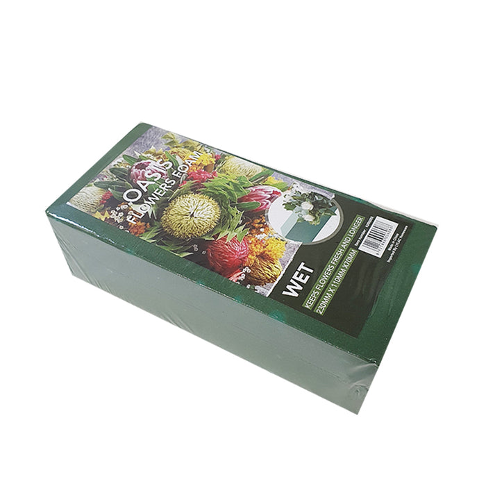 VASE DECO - OASIS FLORAL FOAM WET Floral Foam Brick