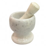 Marble Mortar & Pestle 10x10cm Assorted Colours