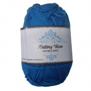 KNITTING YARN 100G M BLUE