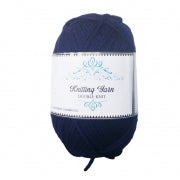KNITTING YARN 100G NAVY BLUE