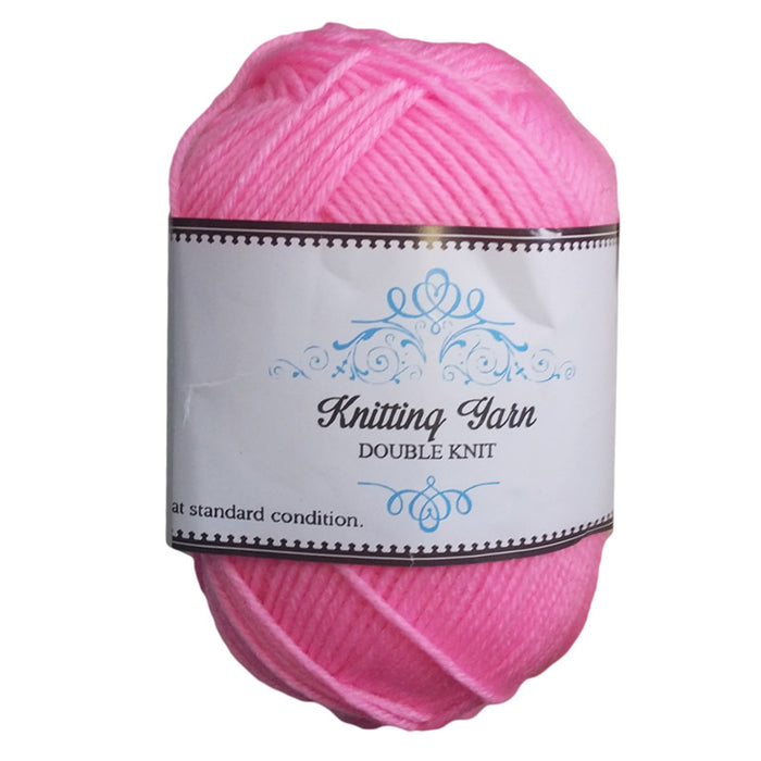 KNITTING YARN 100G PINK