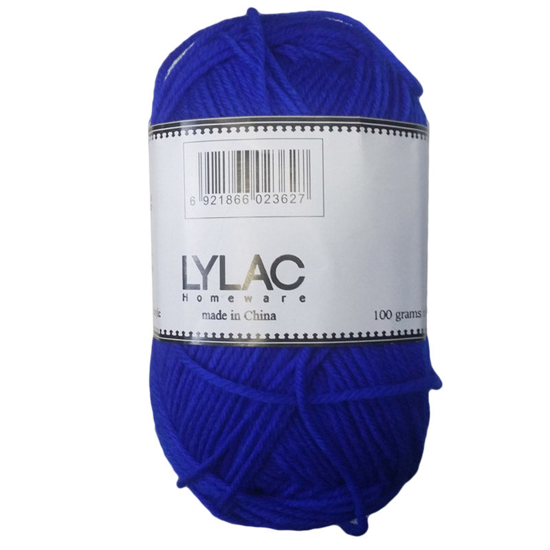 KNITTING YARN 100G BLUE
