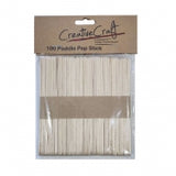 PADDLE POP P/100 STICKS 114X10X2MM PLAIN