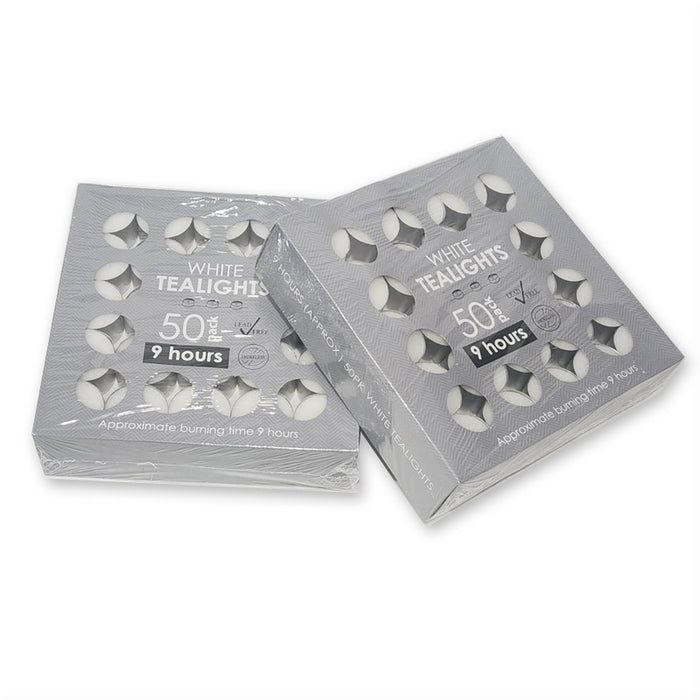 1pack CANDLE - TEALIGHTS 9HRS Pcs50