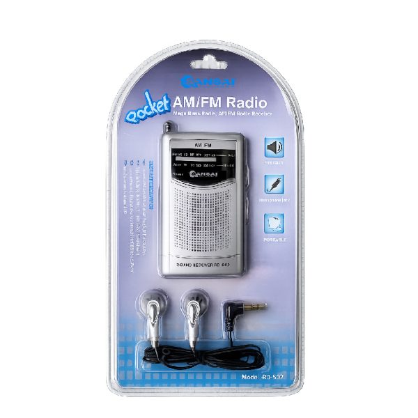 AM/FM POCKET RADIO