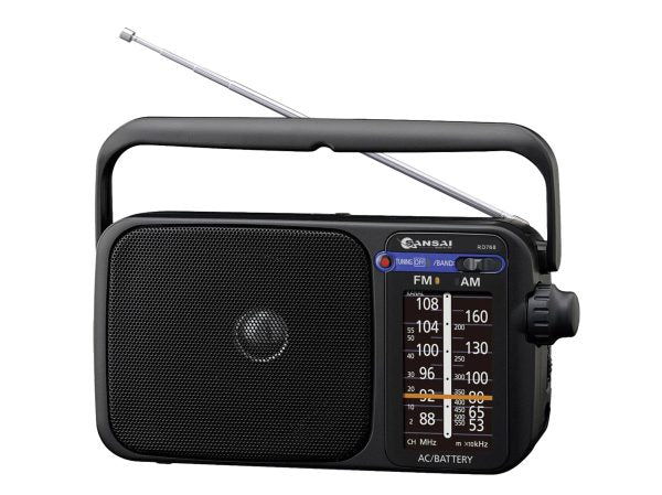 AC/DC Portable AM/FM Radio