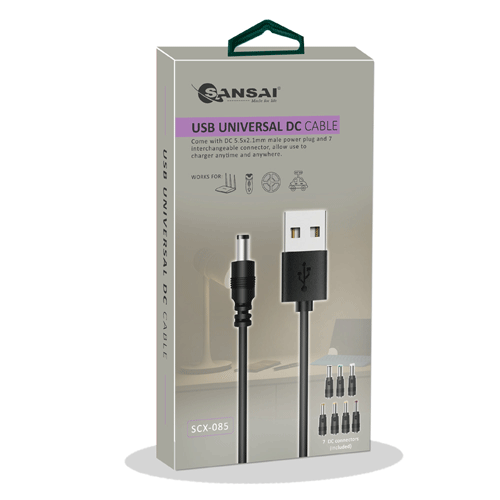 USB to DC power cable