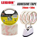 1pack Clear Sticky Tape 24mmx50m 3pcs/pk