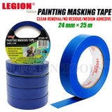 1pc Painting Masking Tape Blue 24mmx25m