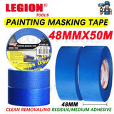 1pc Painting Masking Tape Blue 48mmx50m