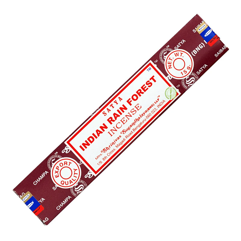 1 pack Satya Perfumed Incense Sticks - Indian Rain Forest