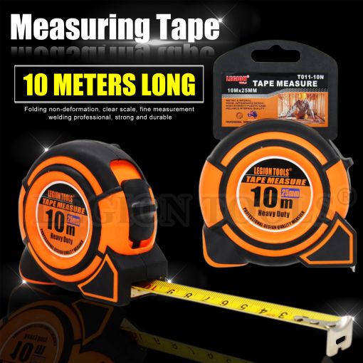 1pc Tape Measure 10mx25mm