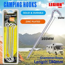 Camping Hooks 5x165mm 6pcs/pk