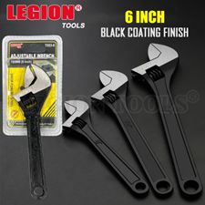 Wrench Adjustable Black 6 Inch (150mm)