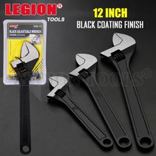 Wrench Adjustable Black 12 Inch (300mm)