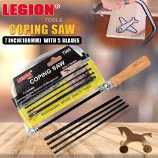 Coping Saw With 5 Blades 7 Inch (180mm)