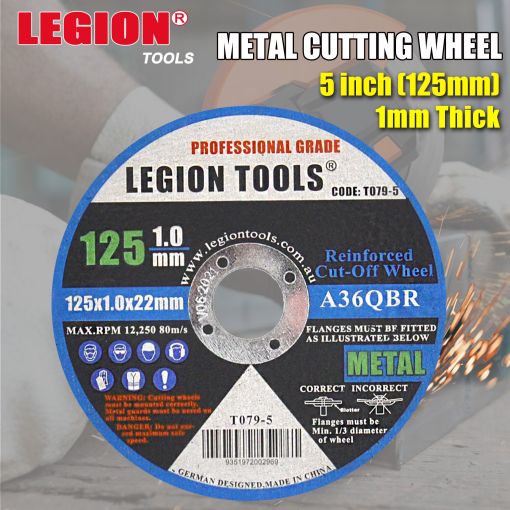 Metal Cutting Wheel 5 Inch (125x1x22mm)