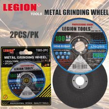 Metal Grinding Wheel 4 Inch (100x6x16mm) 2pcs/pk