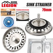 1pc Sink Strainer 79mm Stainless Steel