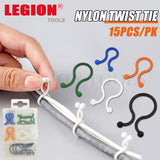 1pack Nylon Twist Tie 15pcs/pk