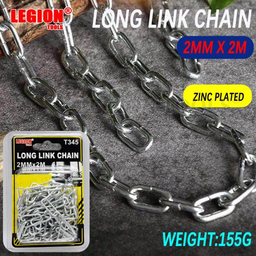 1pack Chain Long Link 2mmx2m