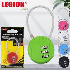 Combination Padlock W/Soft Chain