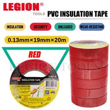 PVC Insulation Tape Red 20m
