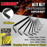 1pack Hex Key 10pcs/set