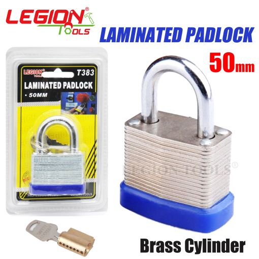 50mm Laminated Steel Padlock