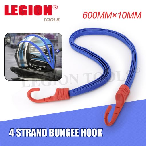 Bungee Cord Flat Tie Down (600x10mm) 1pc