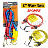 1pack Bungee Cord 27 Inch (10x700mm) 2pcs/pk