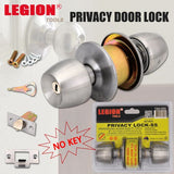1pack Privacy Door Lock Set No Key