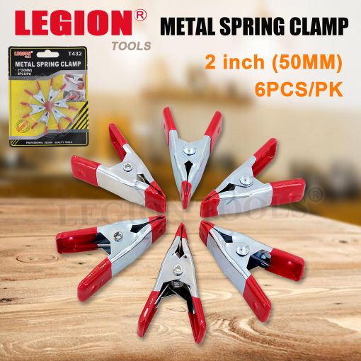 Metal Spring Clamp 2(50MM)6PCS/PK