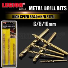 1pack Metal Drill Bits 6/8/10mm 3pcs/set